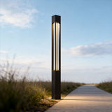 Floor Lamp Black LED Bollard | Modern