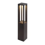 Floor Lamp Black LED Bollard | Modern