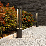 Floor Lamp Black LED Bollard | Modern