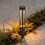 Floor Lamp Black LED Bollard | Modern