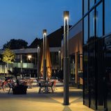 Floor Lamp Black LED Bollard | Modern