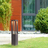 Floor Lamp Black LED Bollard | Modern