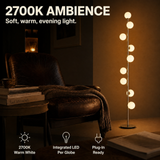 Floor Lamp Brass Opal Glass | Contemporary