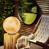 Floor Lamp Stone Moon-Shaped | Modern