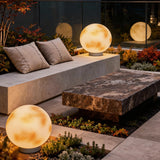 Floor Lamp Stone Moon-Shaped | Modern