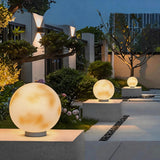 Floor Lamp Stone Moon-Shaped | Modern
