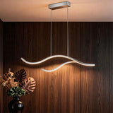 Pendant Light Metal Curved LED | Modern