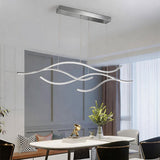Pendant Light Metal Curved LED | Modern