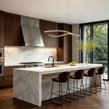 Pendant Light Metal Curved LED | Modern