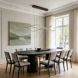 Pendant Light Metal Curved LED | Modern