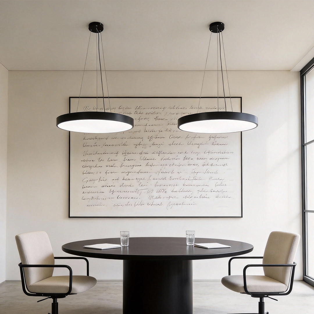 Pendant Light Metal Round | Minimalist