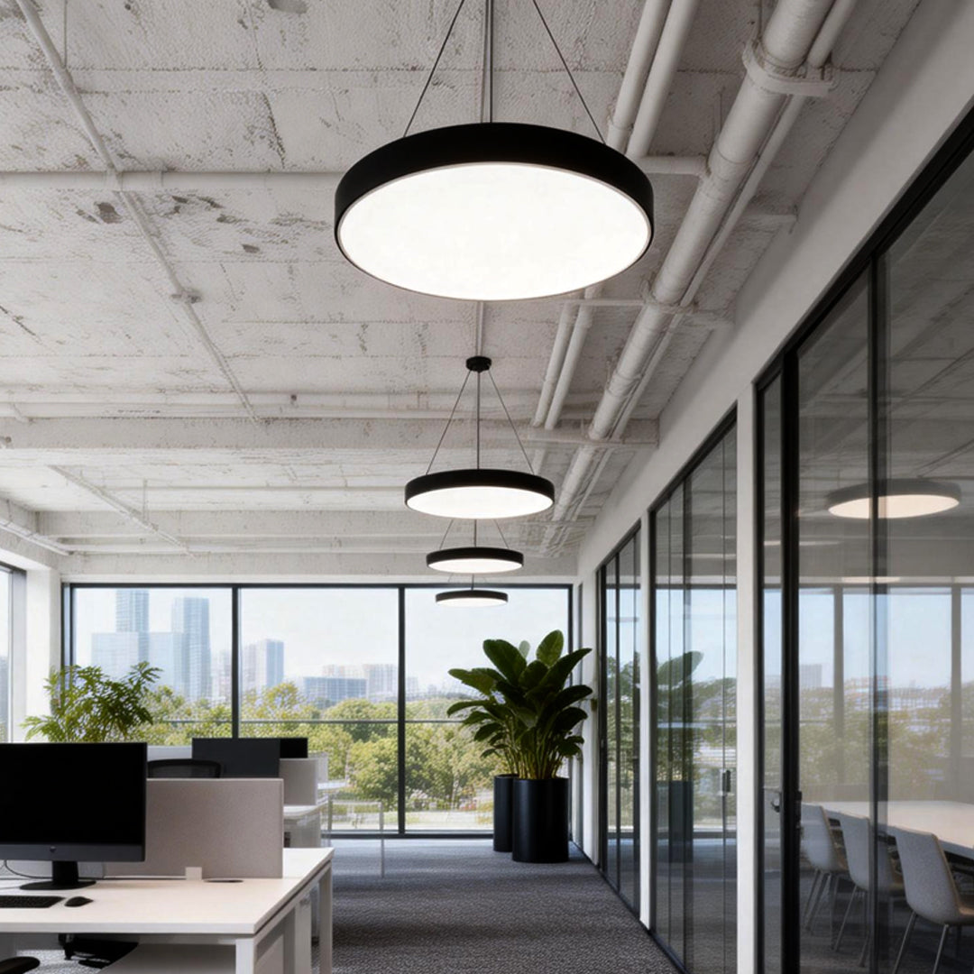 Pendant Light Metal Round | Minimalist