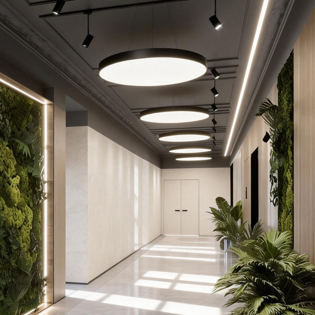 Pendant Light Metal Round | Minimalist