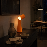 Table Lamp Orange USB-C | Modern