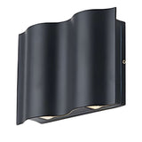 Wall Light Aluminum Wavy LED Up-Down | Modern