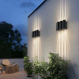 Wall Light Aluminum Wavy LED Up-Down | Modern