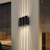 Wall Light Aluminum Wavy LED Up-Down | Modern