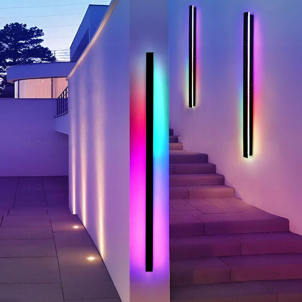 Wall Light Black Integrated LED | Modern