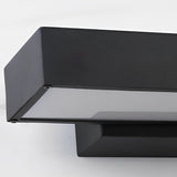 Wall Light Black Rectangular LED | Modern