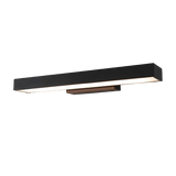 Wall Light Black Rectangular LED | Modern