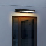 Wall Light Black Rectangular LED | Modern