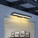 Wall Light Black Rectangular LED | Modern