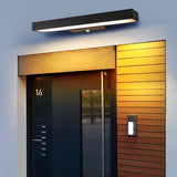 Wall Light Black Rectangular LED | Modern