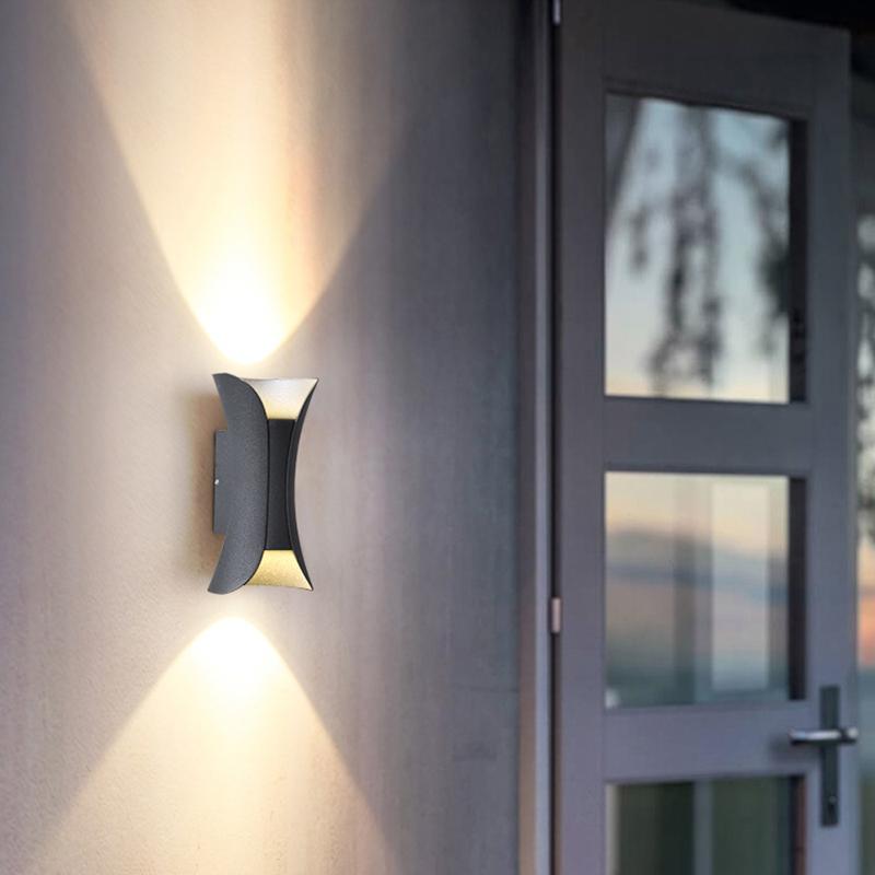 Wall Light Curved LED Waterproof | Modern